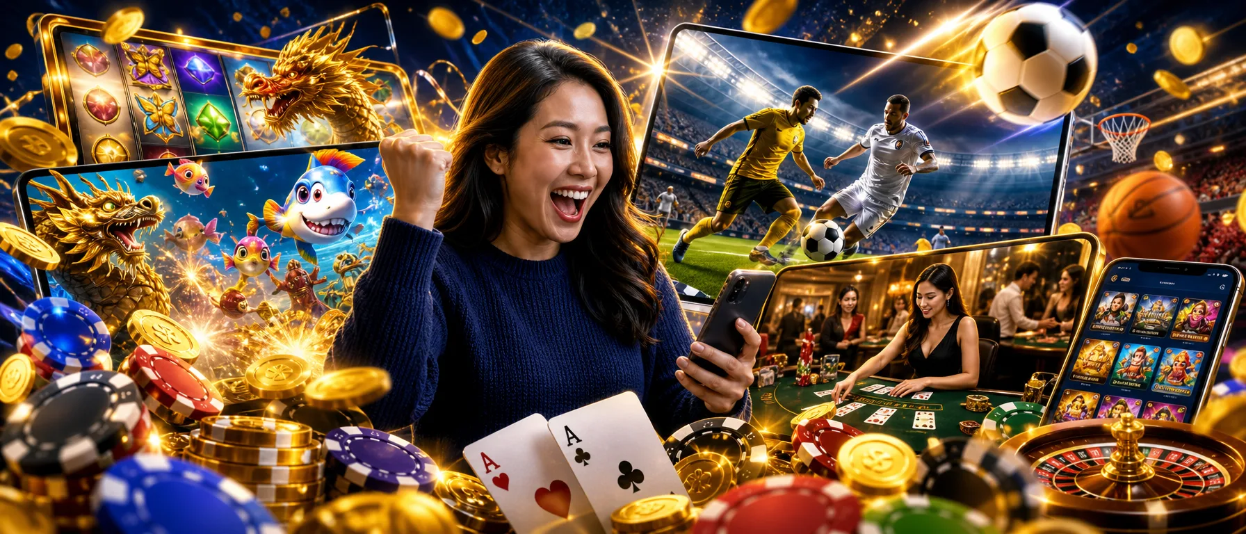 One platform, every game worth playing. From spinning reels to live dealer tables, ACE66 brings together ti… – sportsbook stadium illustration